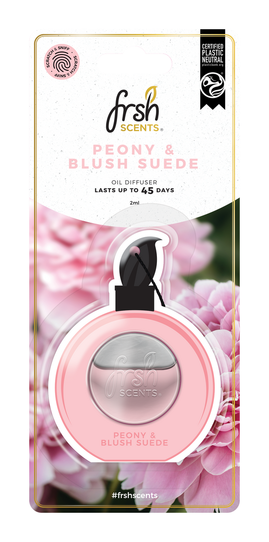 Prabangūs Kvapai Automobiliams - PEONY & BLUSH SUEDE